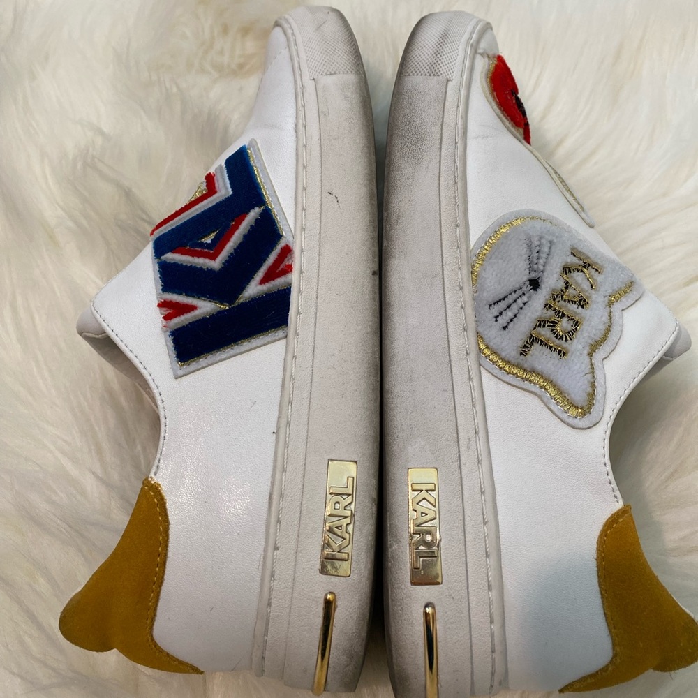 Karl Lagerfeld slip ons size 6